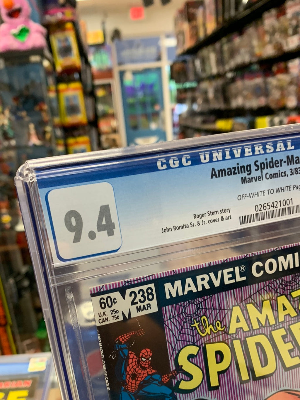 Amazing Spider-Man 238 (CGC Graded 9.4, Marvel) 1st App Hobgoblin product image 14, provided for visual reference and