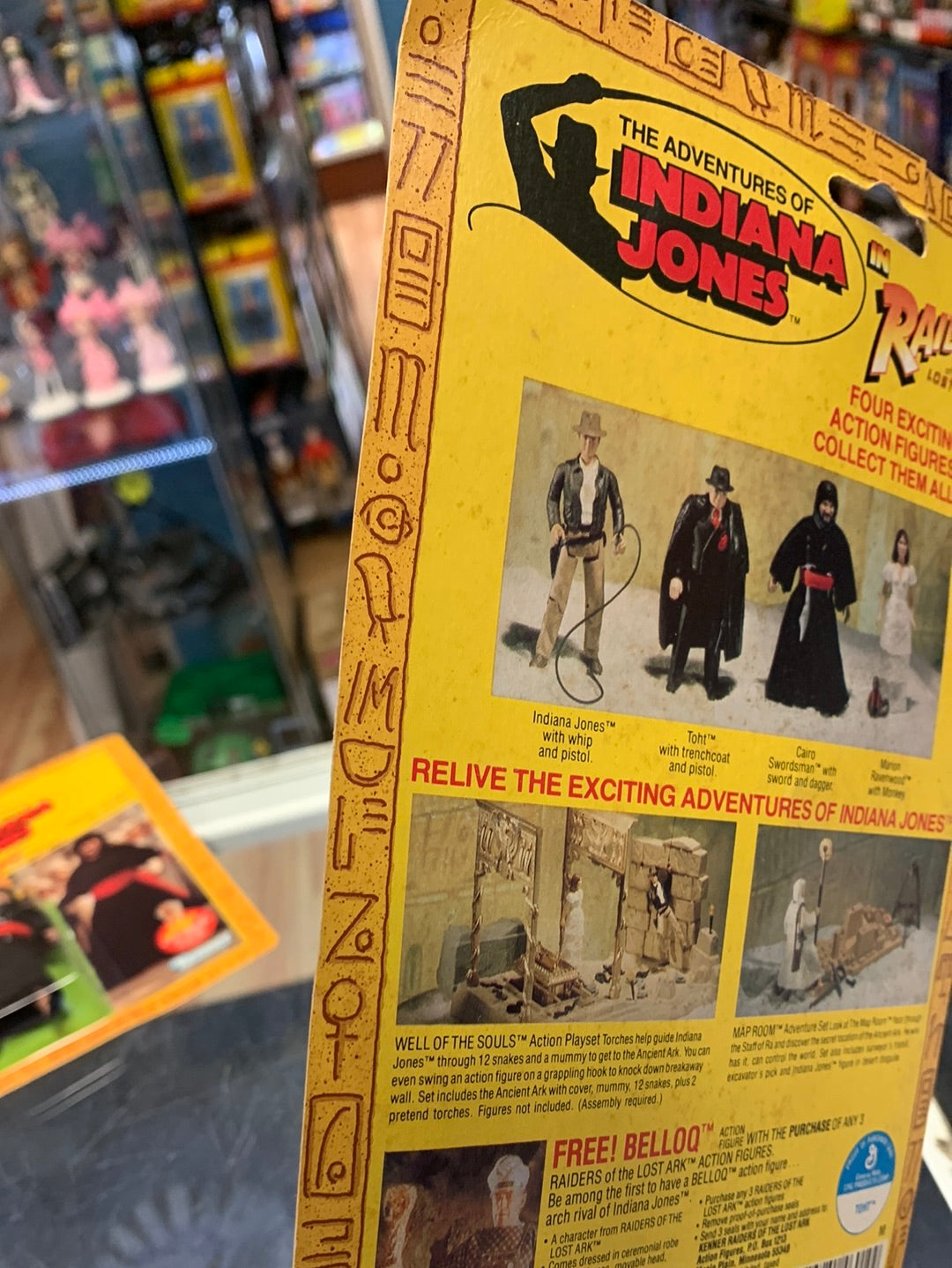 Toht 4 Back(Vintage Indiana Jones ROTA, Kenner) Sealed product image 15, provided for visual reference and product detail
