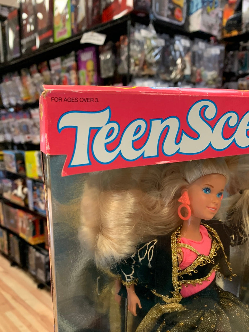 Jazzie Teen Star 5607 (Vintage Barbie, Mattel) Sealed product image 2, provided for visual reference and product detail