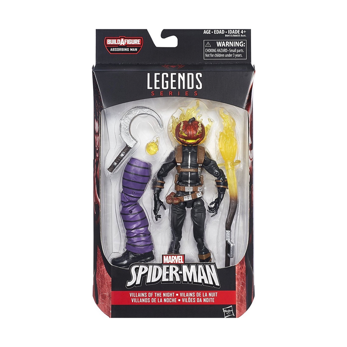 Jack O Lantern BAF Absorbing Man (Marvel Legends, Hasbro) product image 1, provided for visual reference and product detail