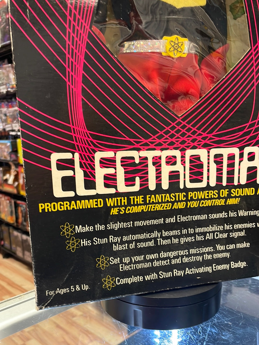 Vintage Programmable Electroman (Ideal 1977, Electroman) TESTED WORKING product image 7, provided for visual reference and