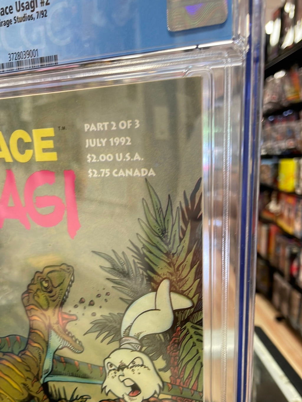 Space Usagi #2 (CGC 9.8, Mirage Studios) product image 5, provided for visual reference and product detail review