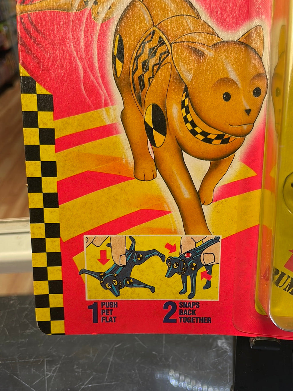 Hubcat & Bumper (Vintage Incredible Crash Dummies, TYCO) SEALED product image 6, provided for visual reference and product