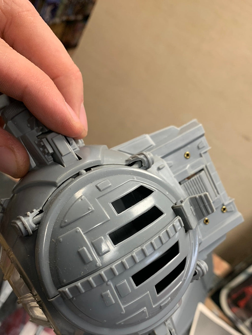 ROTJ Tie Interceptor UNUSED CONTENTS (Vintage Star Wars, Kenner) product image 13, provided for visual reference and product