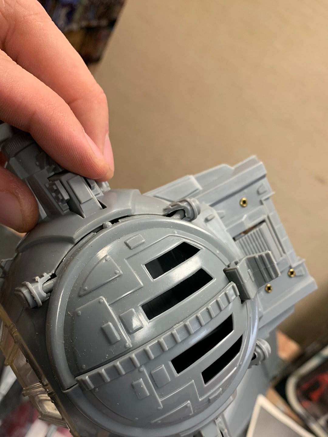 ROTJ Tie Interceptor UNUSED CONTENTS (Vintage Star Wars, Kenner) product image 13, provided for visual reference and product