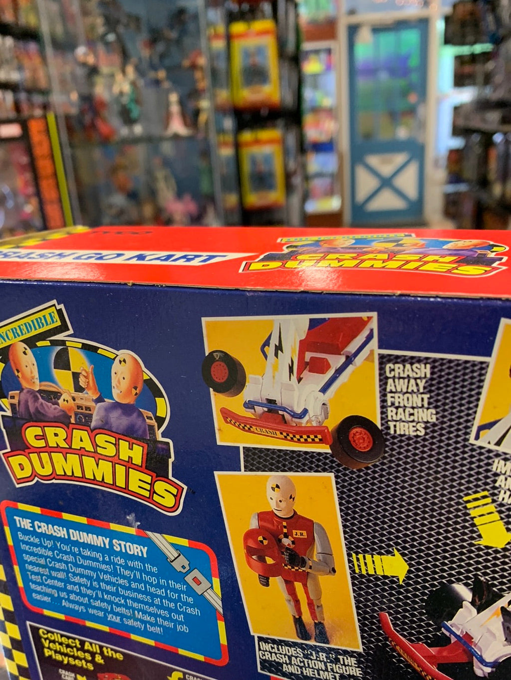 Crash Go Kart (Vintage Incredible Crash Dummies, TYCO) SEALED BOX product image 4, provided for visual reference and product