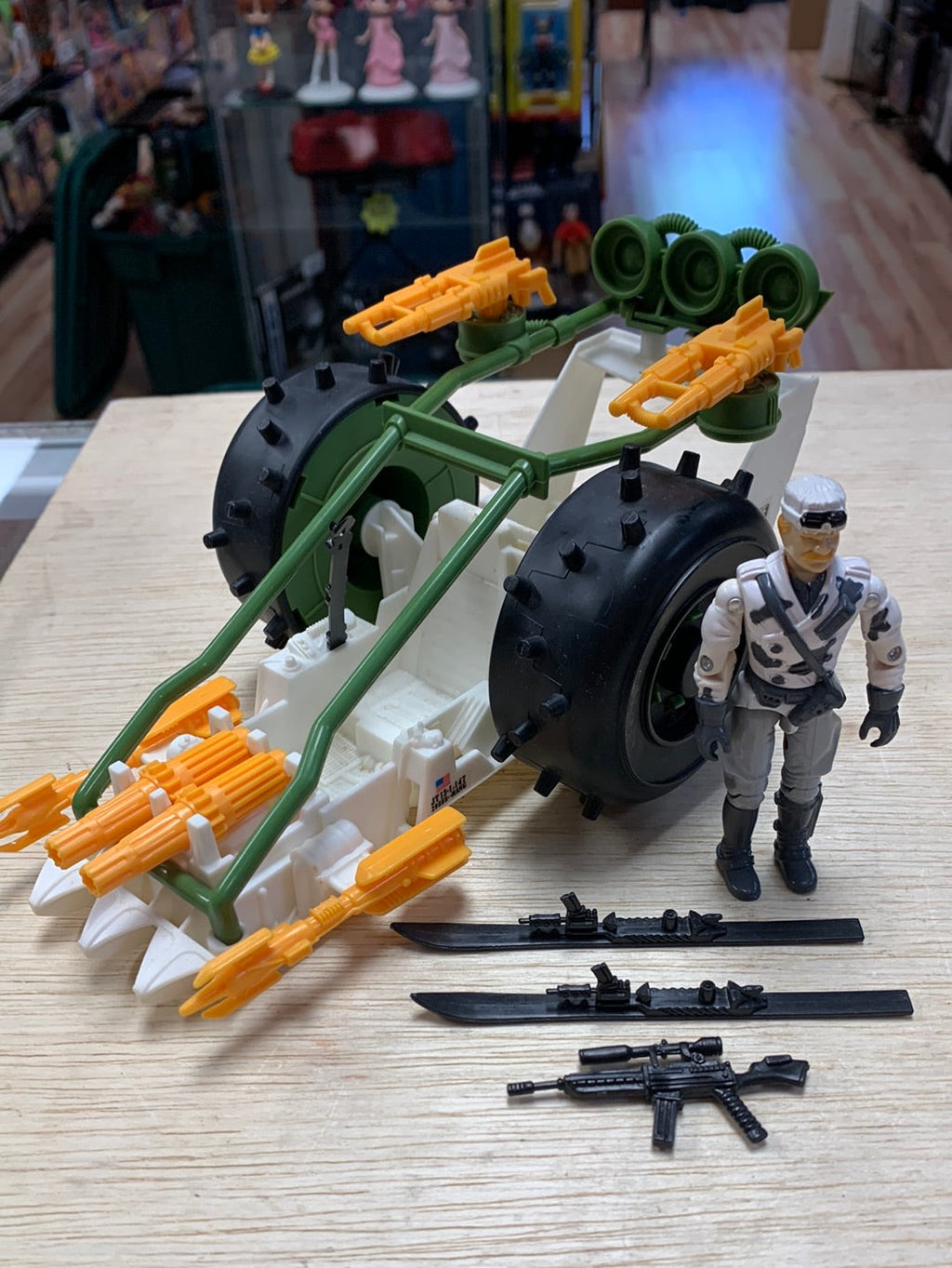 Arctic Blast with Windchill Complete (Vintage GI Joe, Hasbro) product image 2, provided for visual reference and product