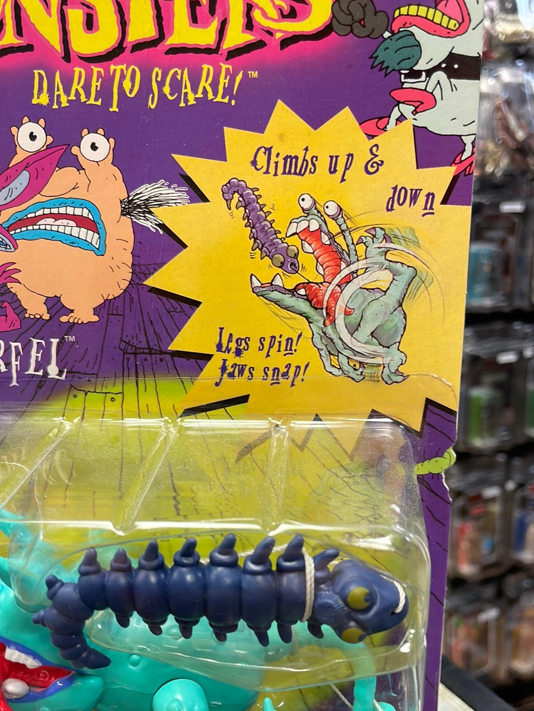 Werfel 3146 SEALED (Vintage Nickelodeon Real Monsters, Mattel) product image 4, provided for visual reference and product
