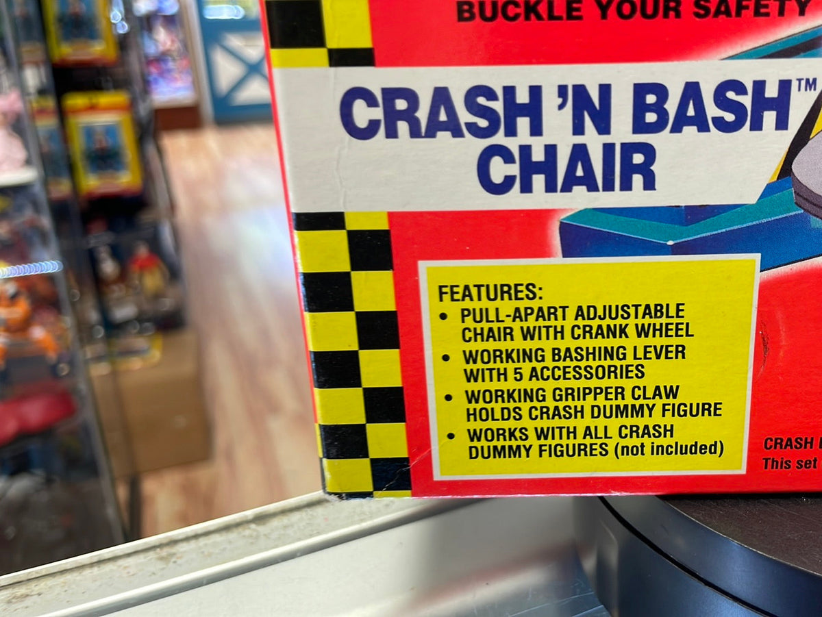 Crash N Bash Chair (Vintage Incredible Crash Dummies, TYCO) SEALED BOX product image 5, provided for visual reference and