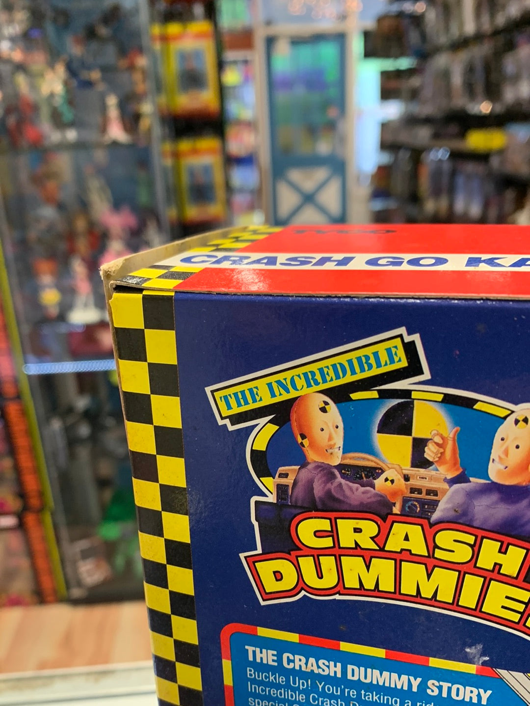 Crash Go Kart (Vintage Incredible Crash Dummies, TYCO) SEALED BOX product image 3, provided for visual reference and product