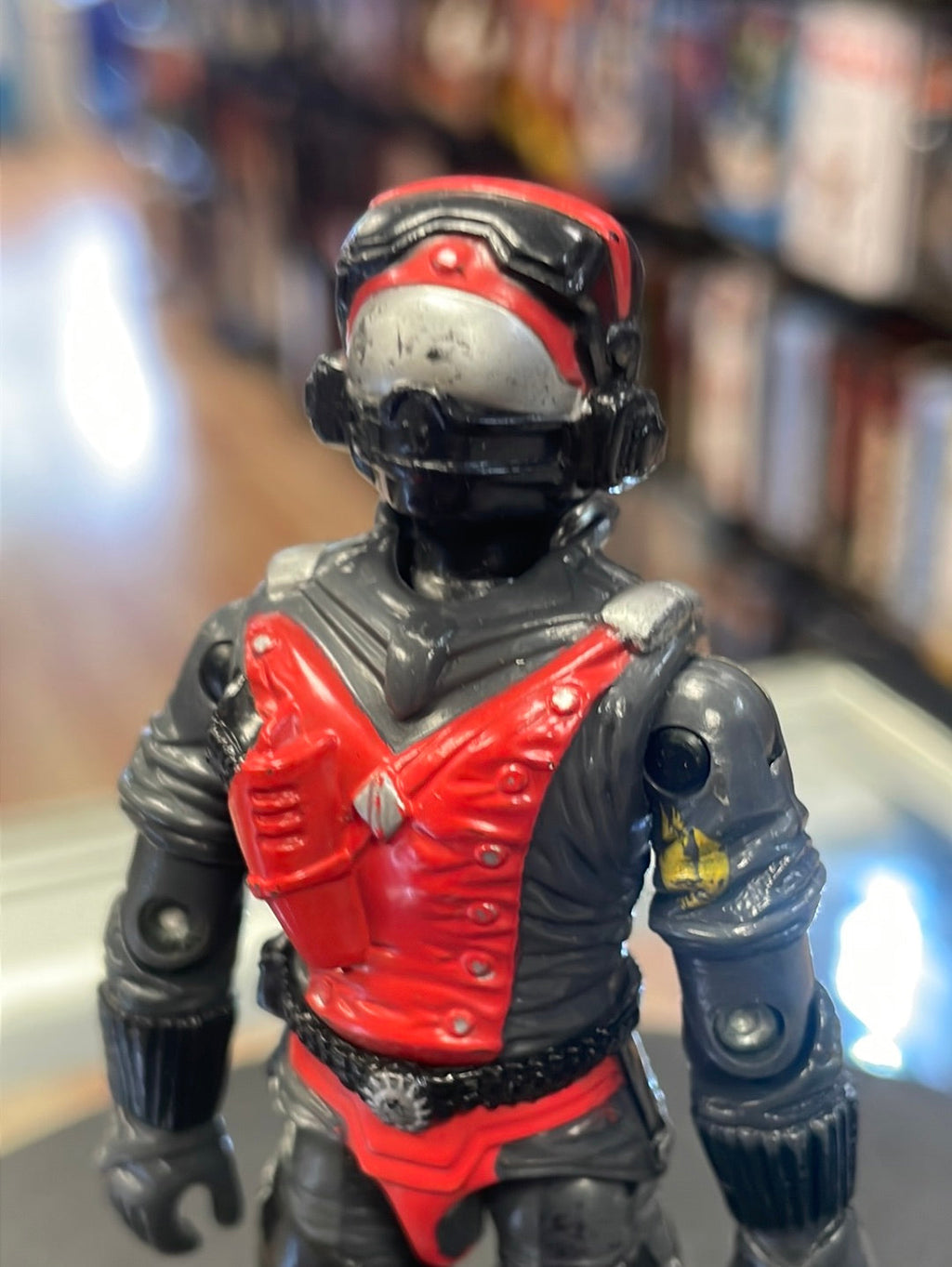 Night Raven Driver Strato Viper Complete (Vintage GI Joe, Hasbro) product image 2, provided for visual reference and product