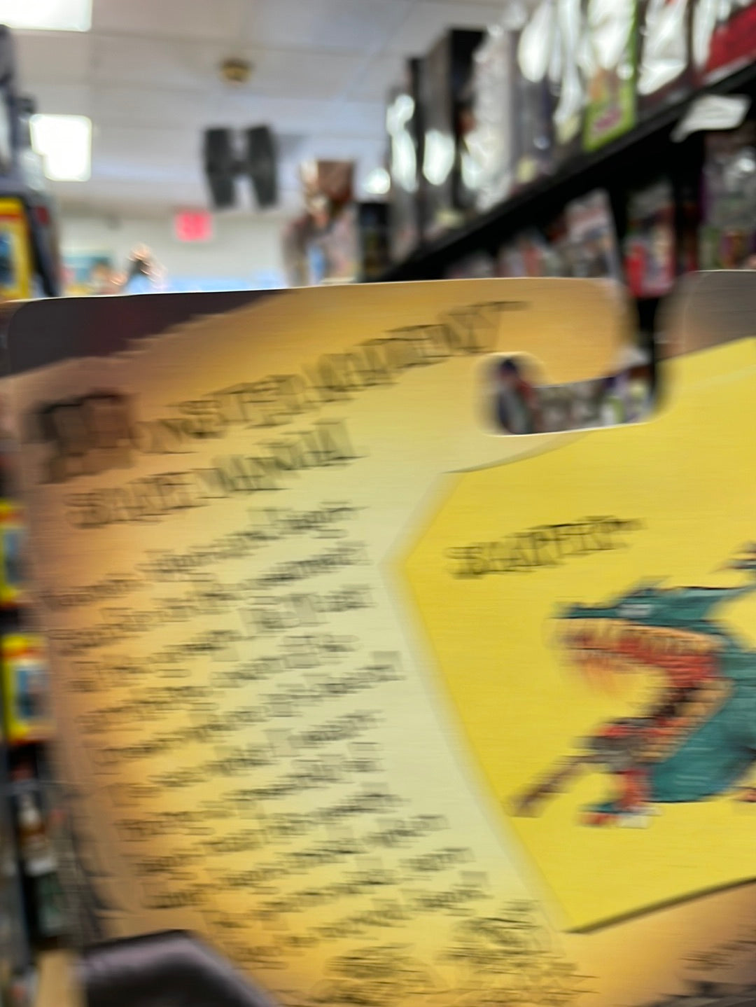 Scarfer (Vintage Nickelodeon Real Monsters, Mattel) Sealed product image 10, provided for visual reference and product