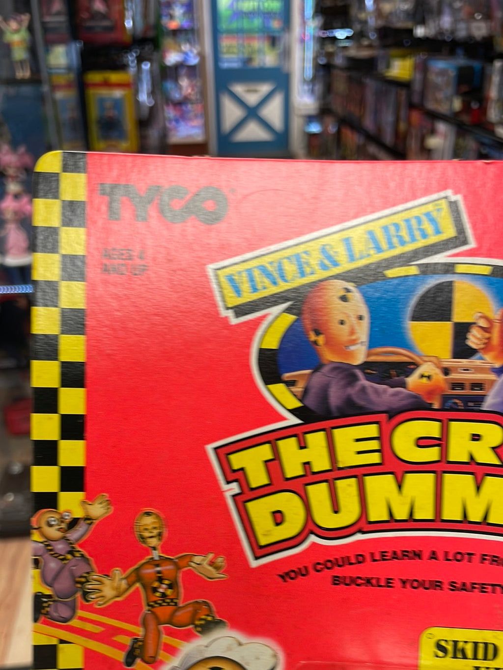 Skid the Kid (Vintage Incredible Crash Dummies, TYCO) SEALED product image 2, provided for visual reference and product