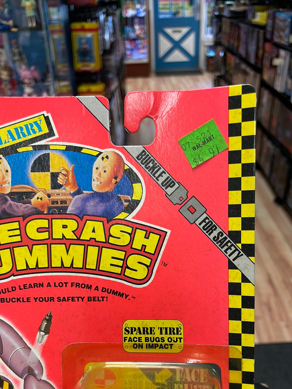 Spare Tire (Vintage Incredible Crash Dummies, TYCO) SEALED product image 3, provided for visual reference and product detail
