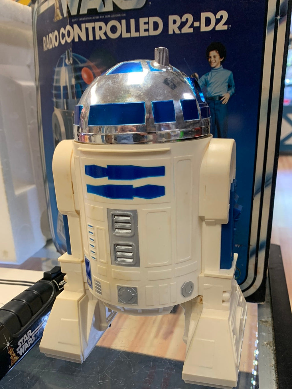 Radio Comtrolled R2-D2 (Kenner Vintage Star Wars) 3518 product image 3, provided for visual reference and product detail