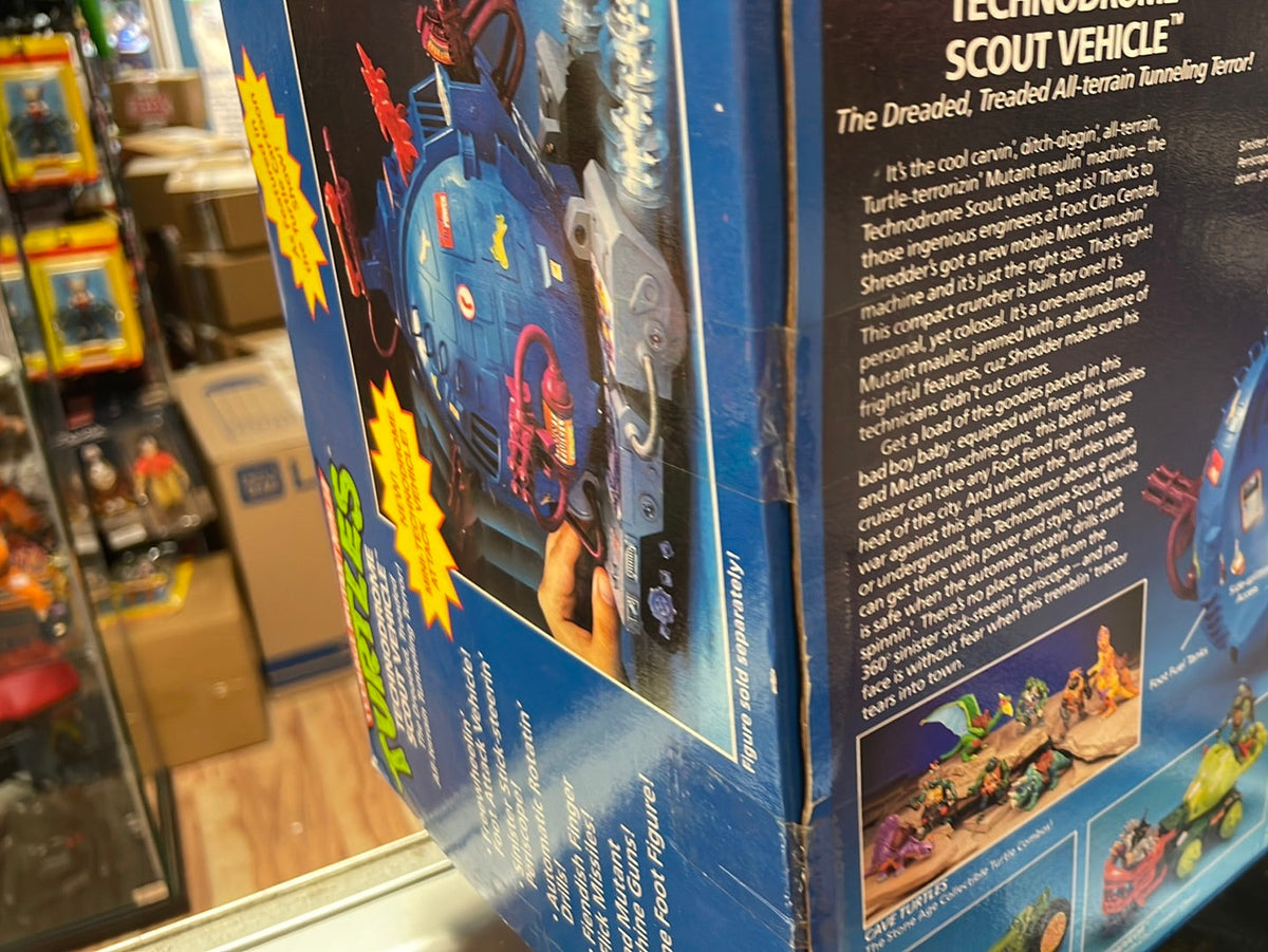 Technodrome Scout Vehicle 5308 SEALED (Vintage TMNT Ninja Turtles, Playmates) product image 10, provided for visual