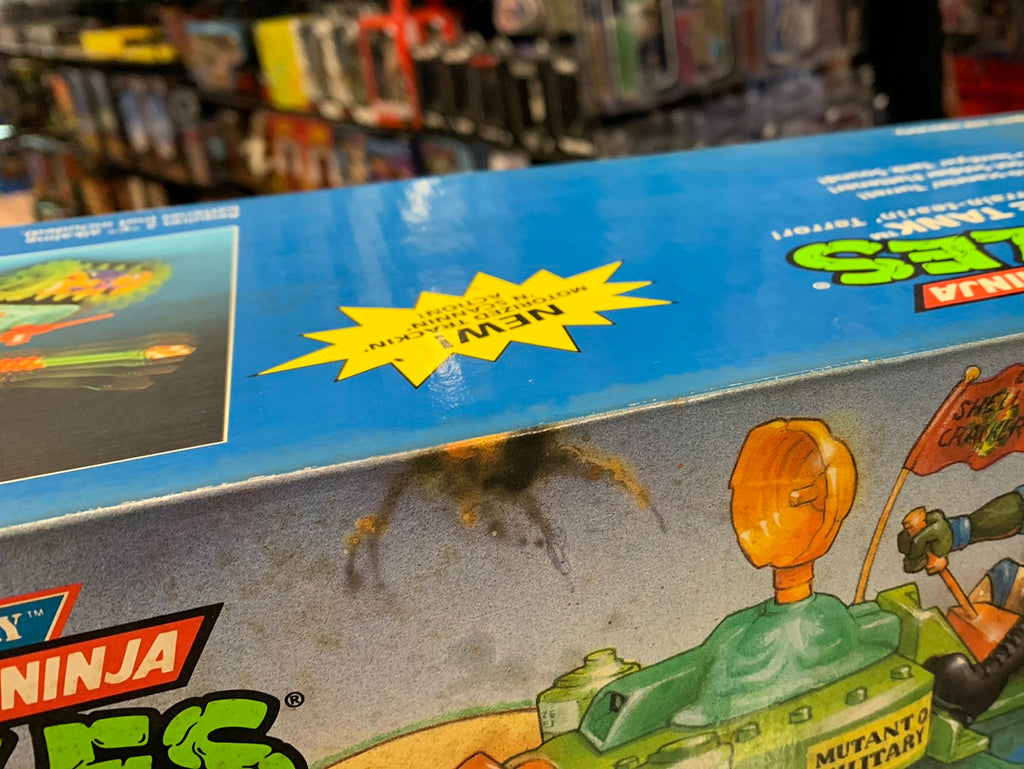 Turtle Tank SEALED BOX (Vintage TMNT Ninja Turtles, Playmates) product image 4, provided for visual reference and product