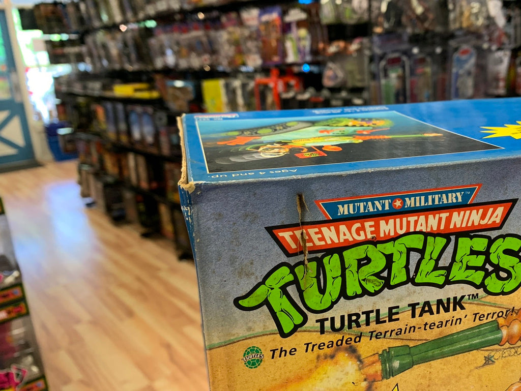 Turtle Tank SEALED BOX (Vintage TMNT Ninja Turtles, Playmates) product image 2, provided for visual reference and product