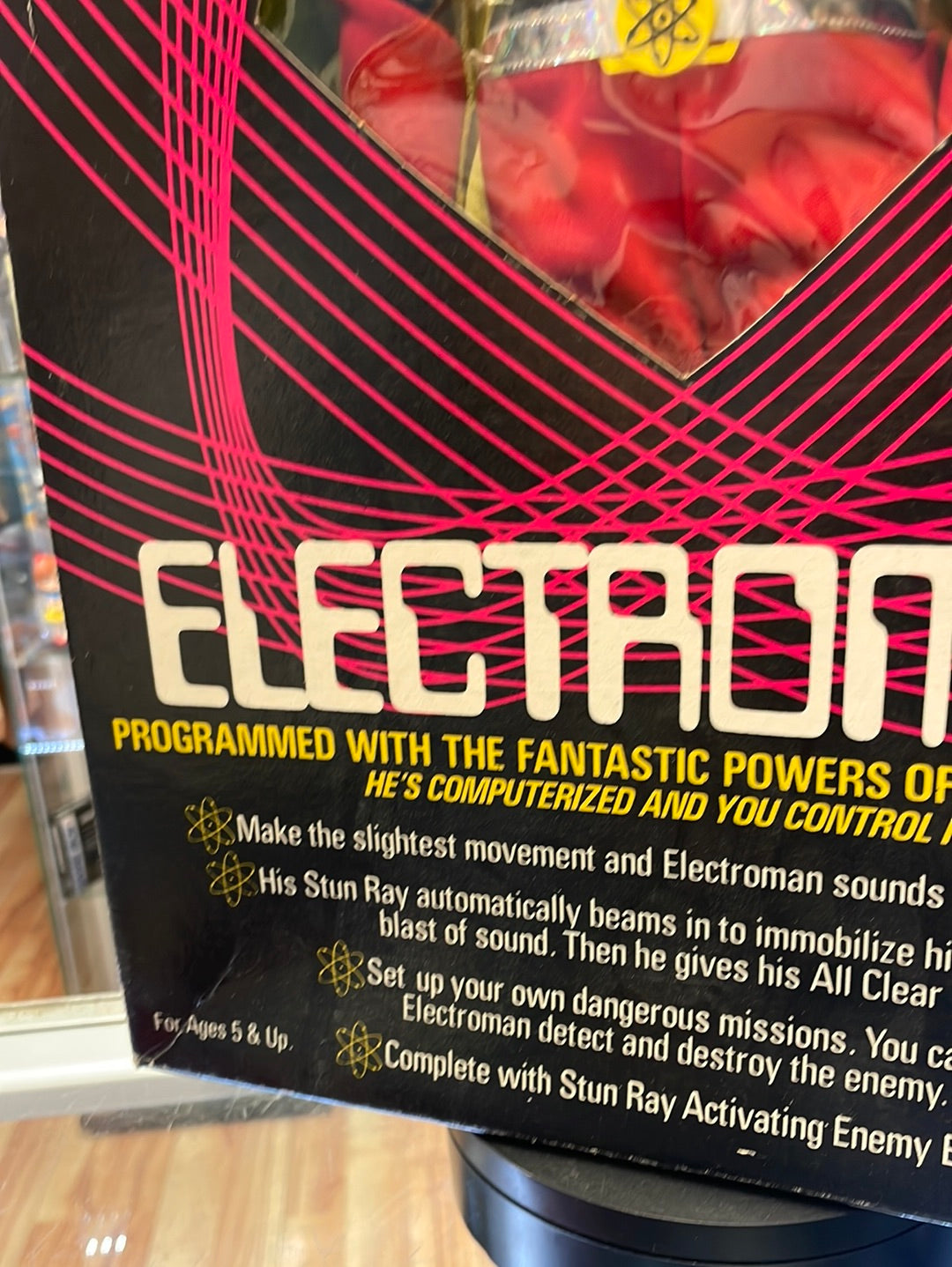 Vintage Programmable Electroman (Ideal 1977, Electroman) TESTED WORKING product image 6, provided for visual reference and