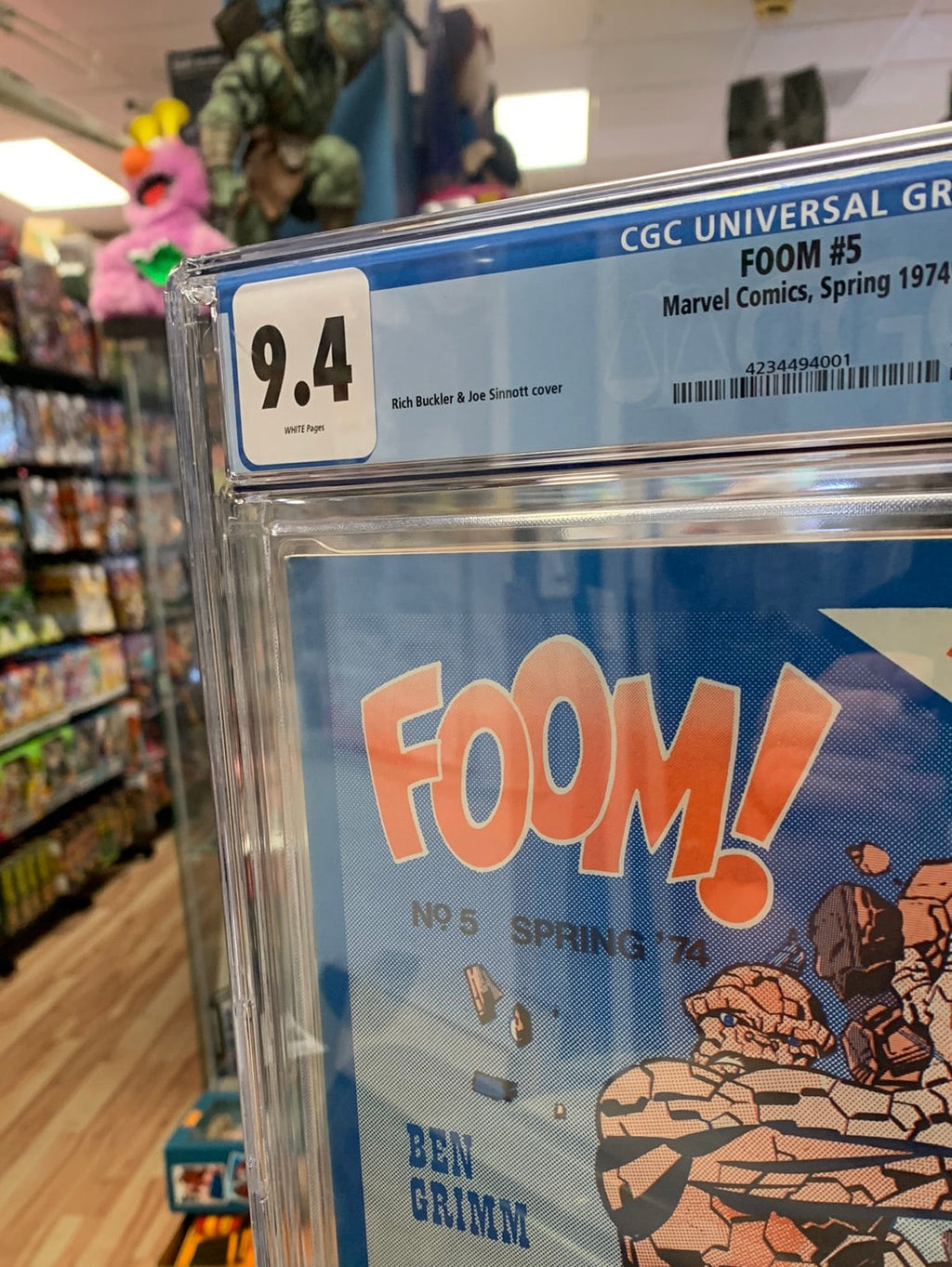 Foom #5 Thing of the Year (CGC 9.4, Marvel Comics) product image 6, provided for visual reference and product detail review