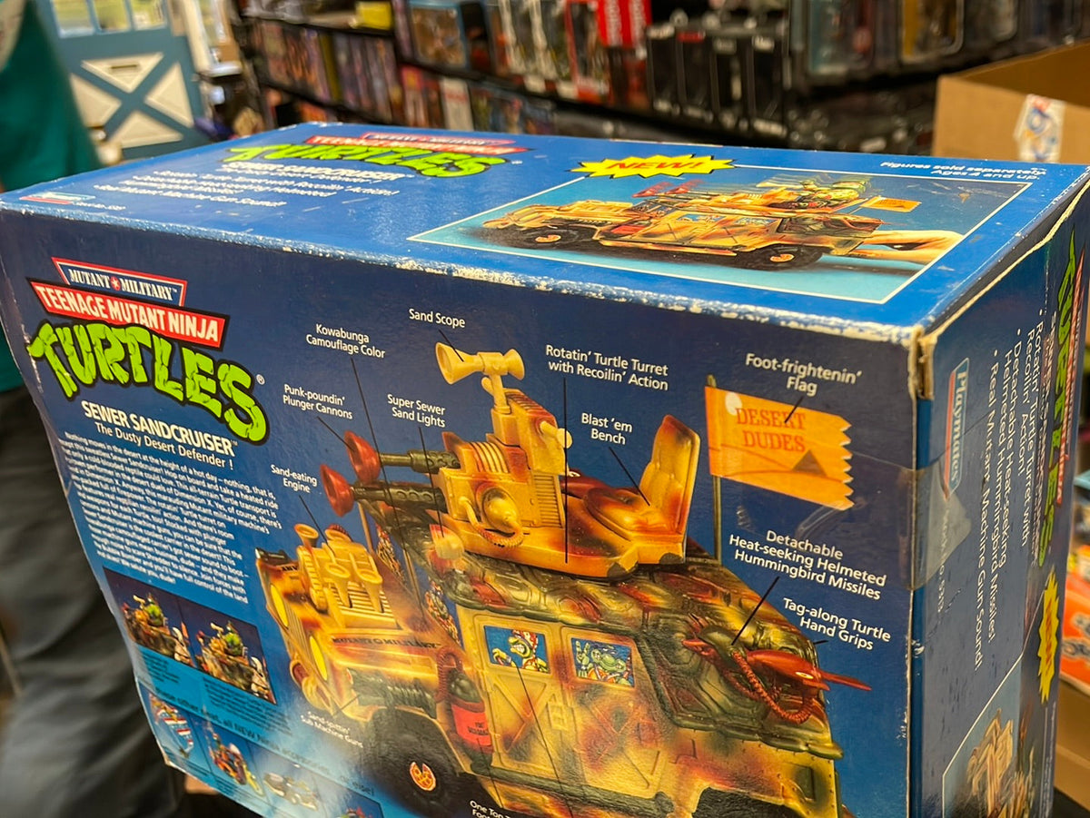 Sewer Sandcruiser Sealed 6426 (Vintage TMNT Ninja Turtles, Playmates) product image 8, provided for visual reference and