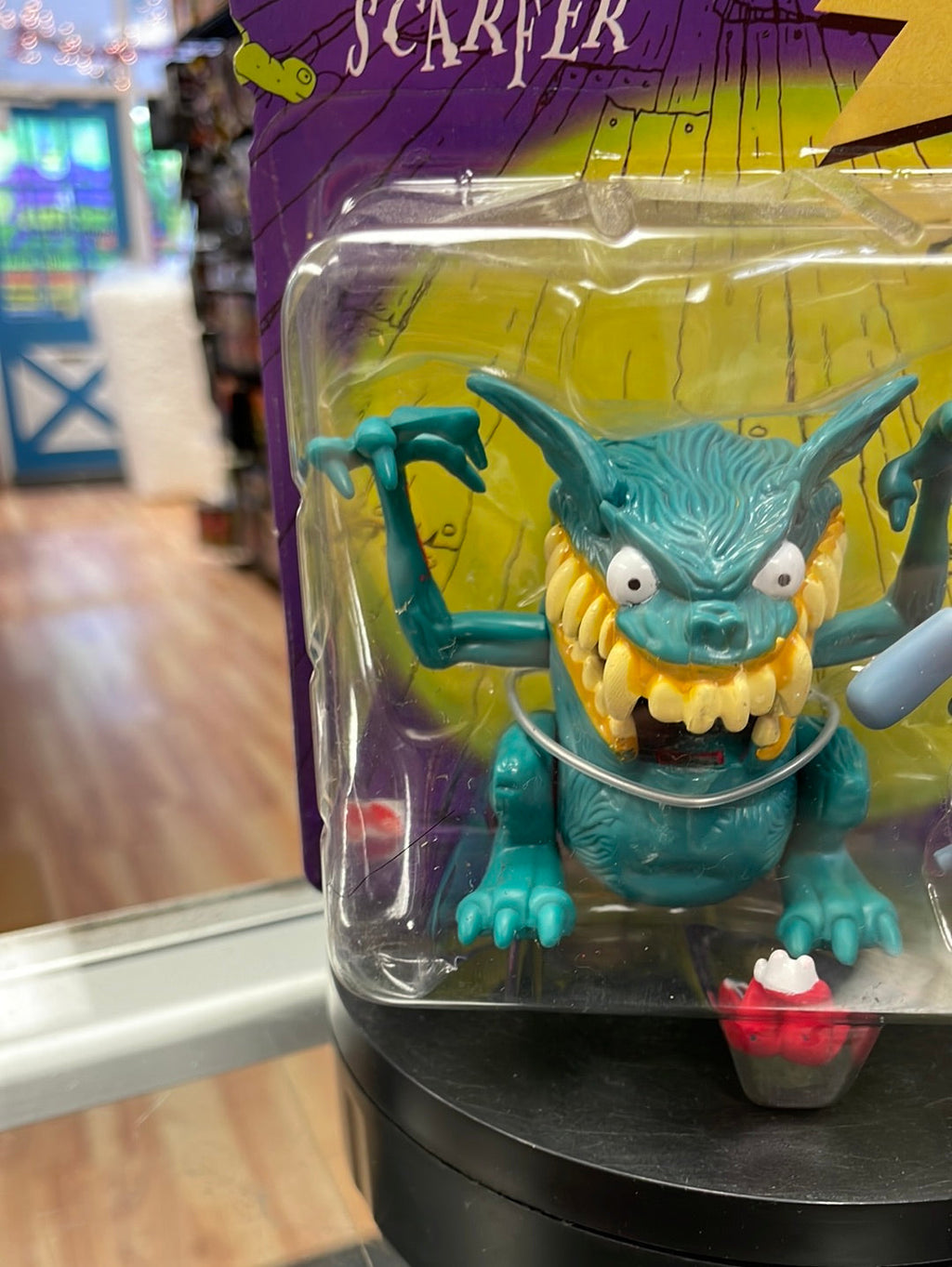 Scarfer (Vintage Nickelodeon Real Monsters, Mattel) Sealed product image 6, provided for visual reference and product detail
