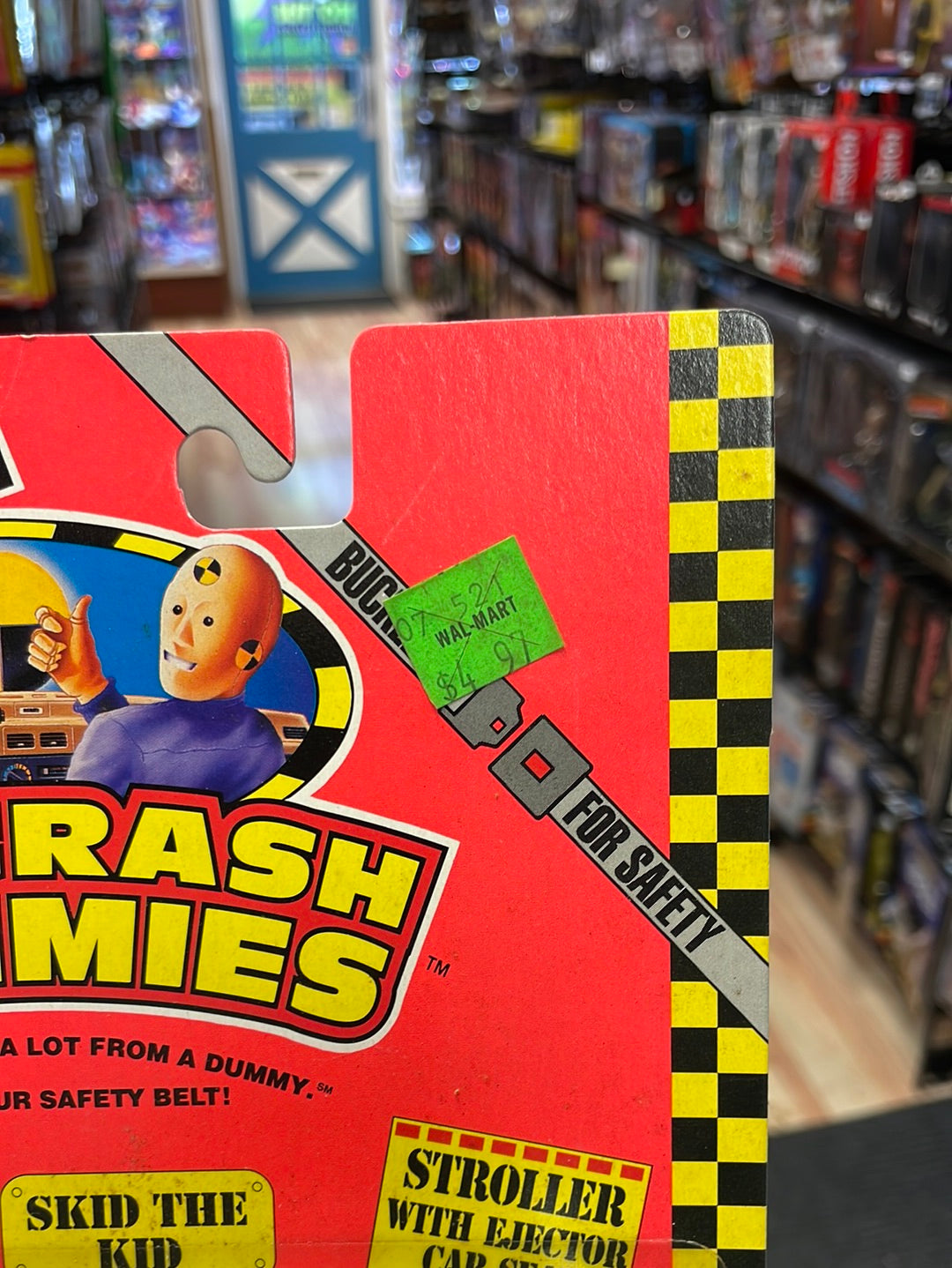 Skid the Kid (Vintage Incredible Crash Dummies, TYCO) SEALED product image 3, provided for visual reference and product