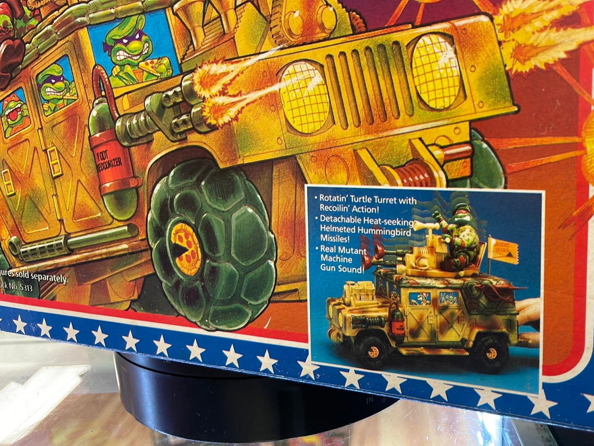 Sewer Sandcruiser SEALED BOX (Vintage TMNT Ninja Turtles, Playmates) product image 9, provided for visual reference and