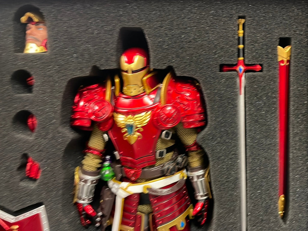 Iron Man Medieval Knight DAH-046 (Marvel Dynamic 8ction, Beast Kingdom) product image 6, provided for visual reference and