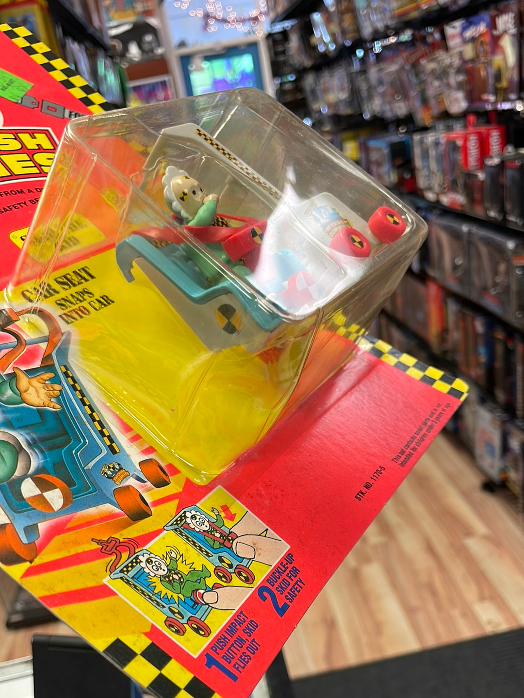 Skid the Kid (Vintage Incredible Crash Dummies, TYCO) SEALED product image 7, provided for visual reference and product