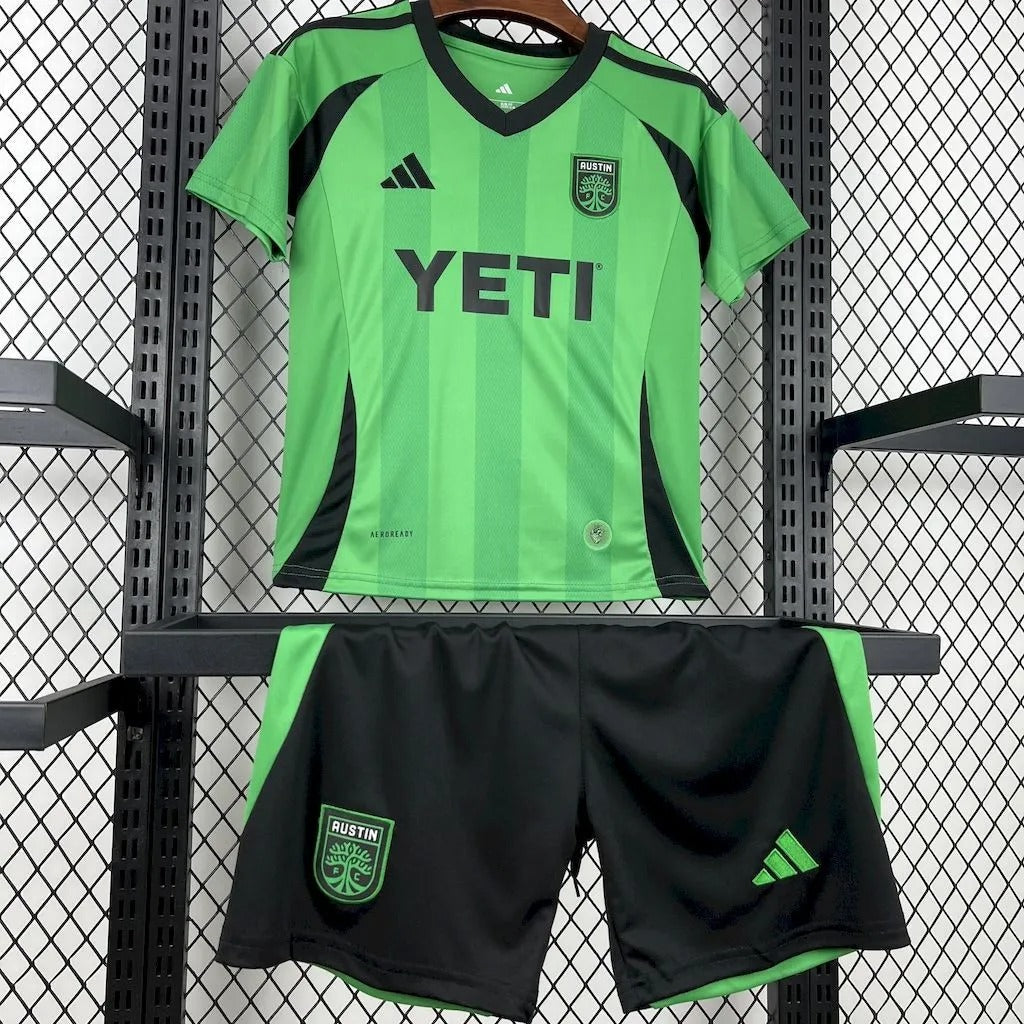 kids austin jersey 25/26 home football kit soccer product image 3