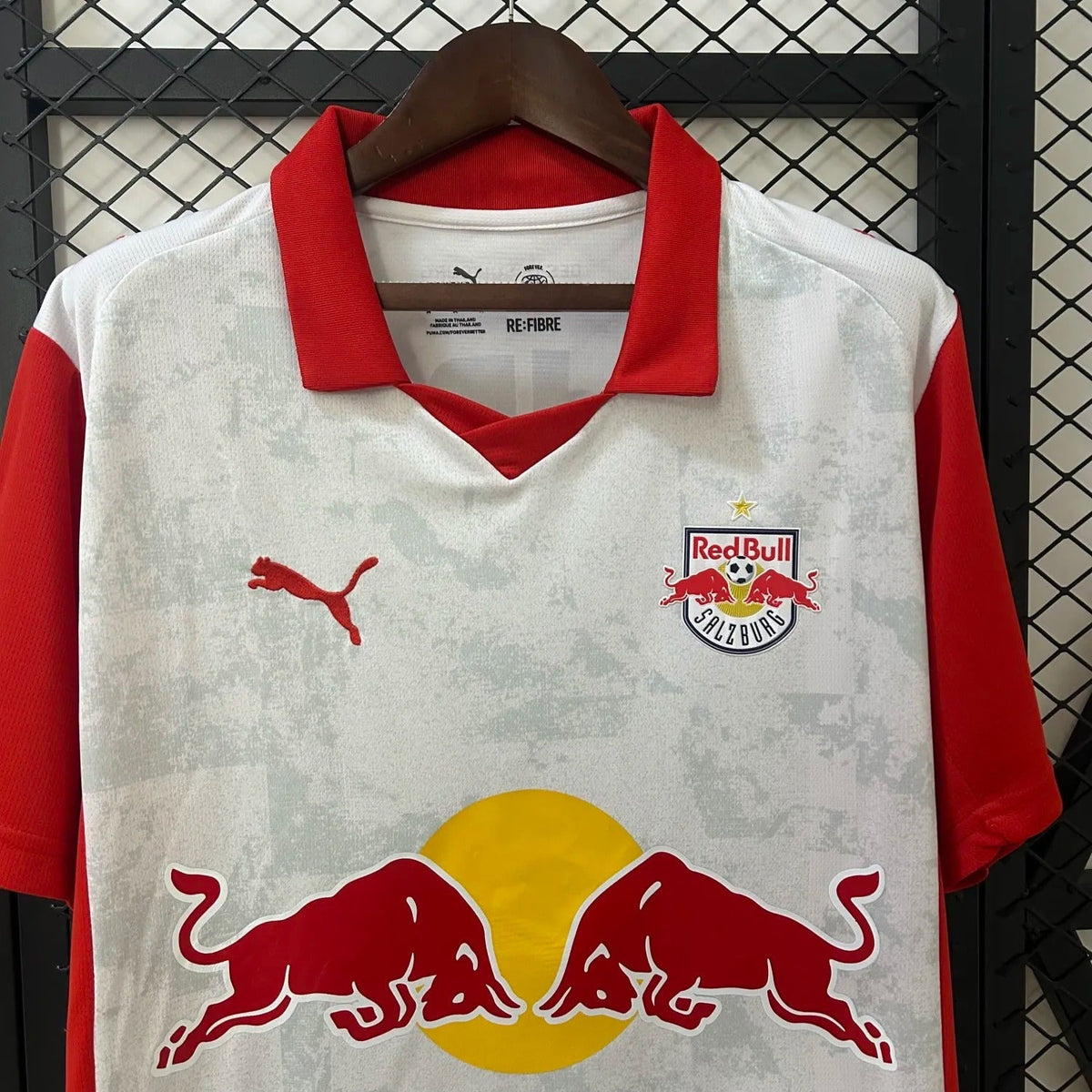 red bull salzburg jersey 25/26 home football kit soccer product image 2