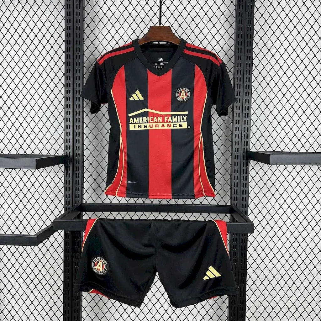 kids atlanta united jersey 25/26 home football kit soccer product image 1