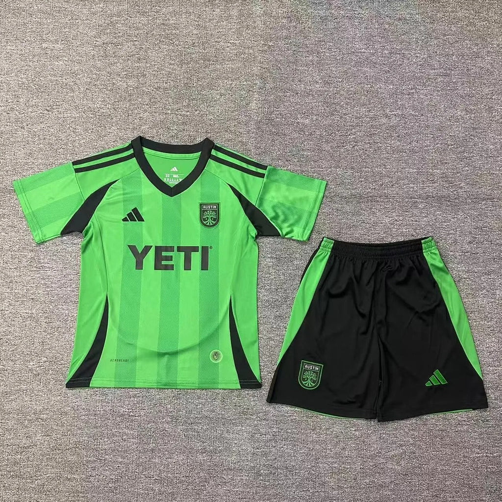 kids austin jersey 25/26 home football kit soccer product image 6