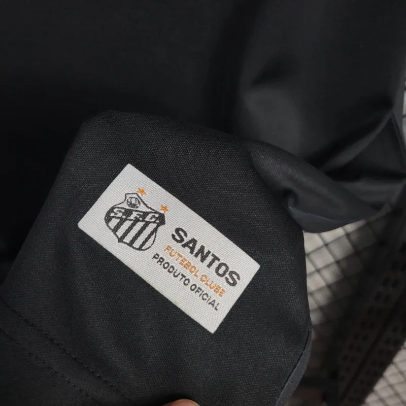 santos jersey 25/26 black football kit soccer product image 2