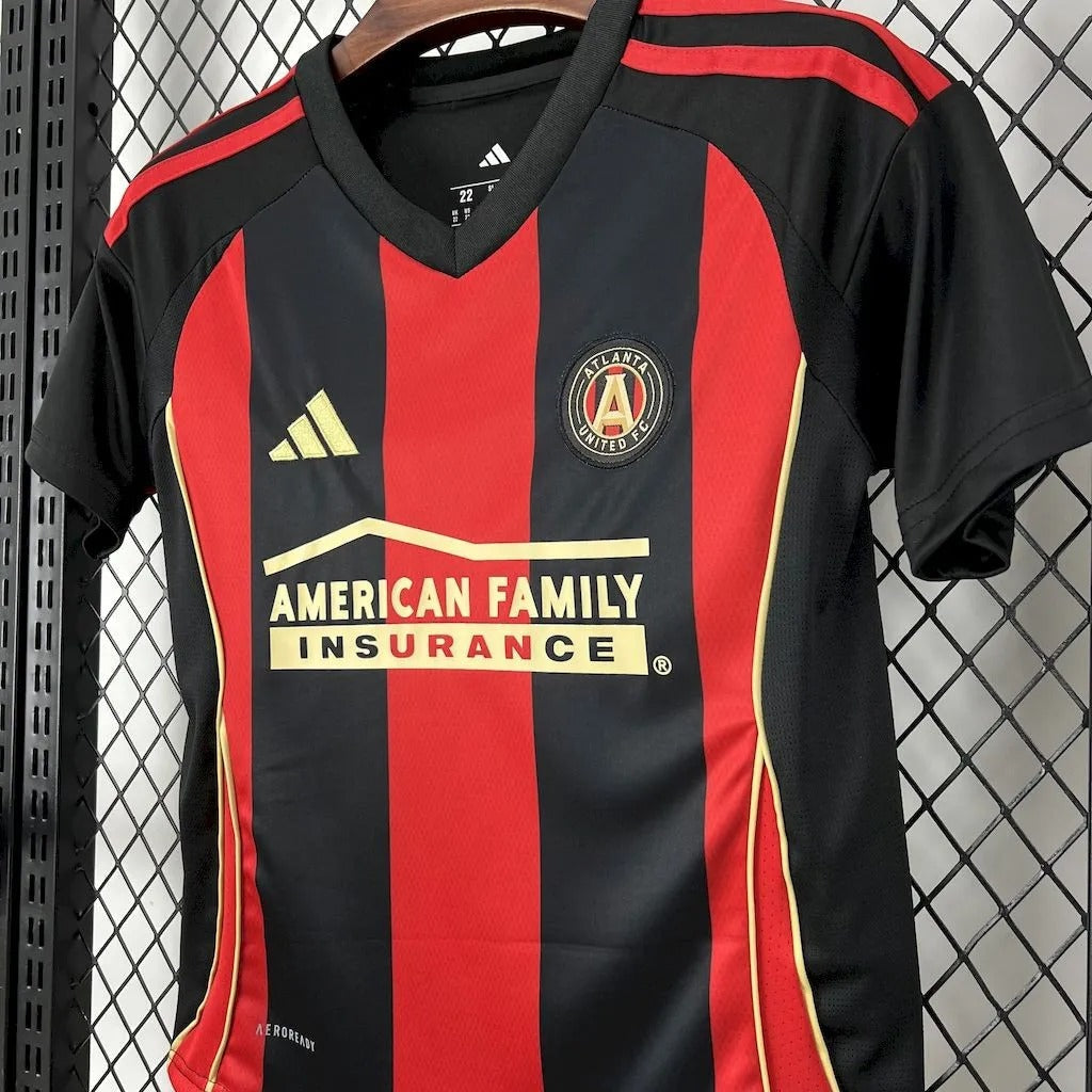 kids atlanta united jersey 25/26 home football kit soccer product image 4