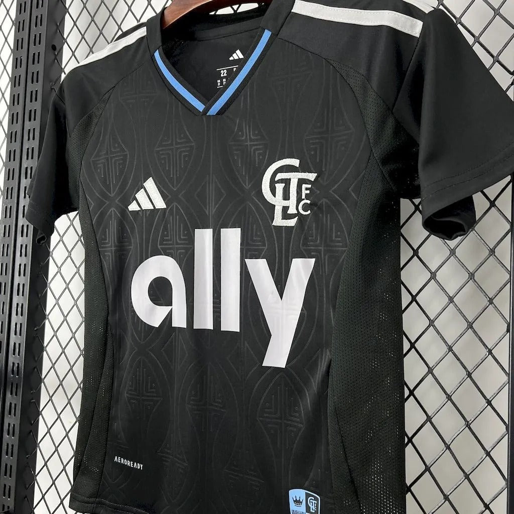 kids charlotte jersey 25/26 away football kit soccer product image 3