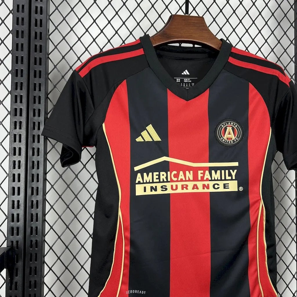 kids atlanta united jersey 25/26 home football kit soccer product image 5