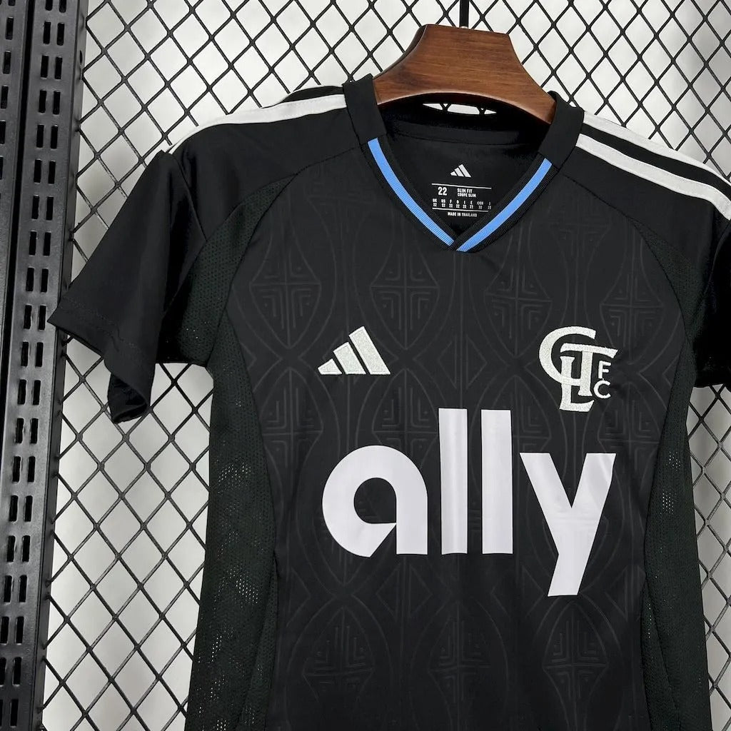 kids charlotte jersey 25/26 away football kit soccer product image 4