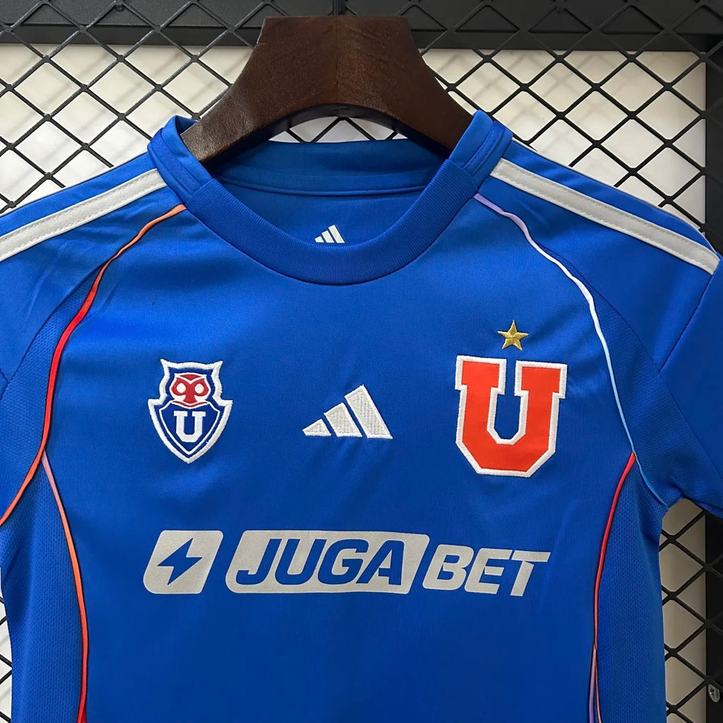kids university of chile jersey 25/26 home football kit product image 4