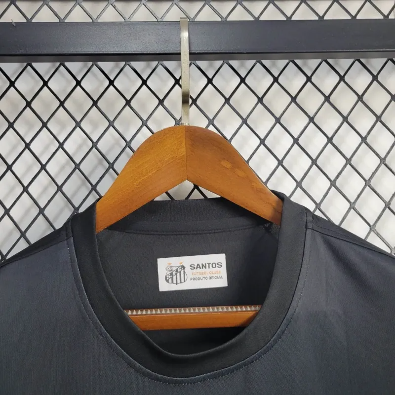 santos jersey 25/26 black football kit soccer product image 5