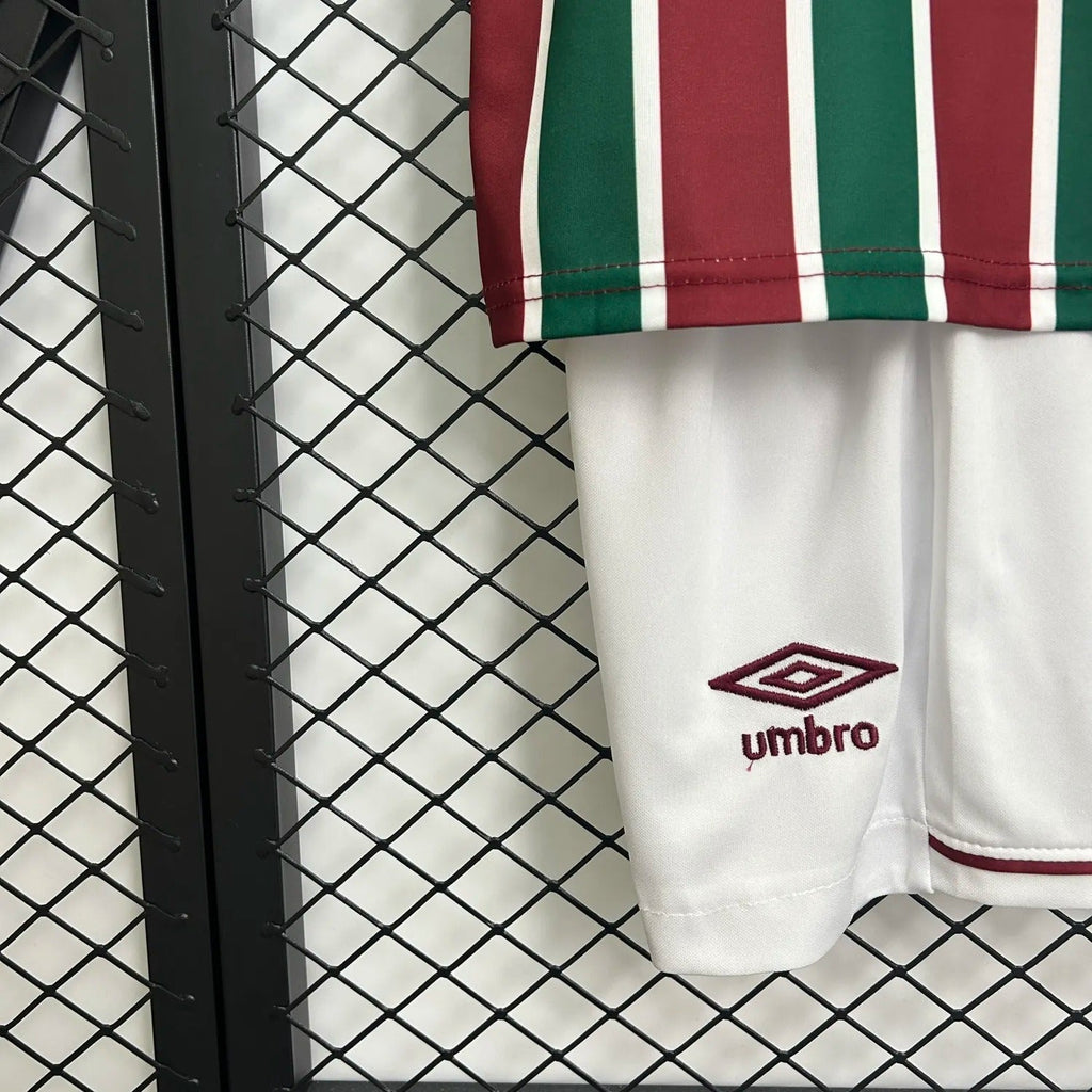 kids fluminense jersey 25/26 home football kit soccer product image 4