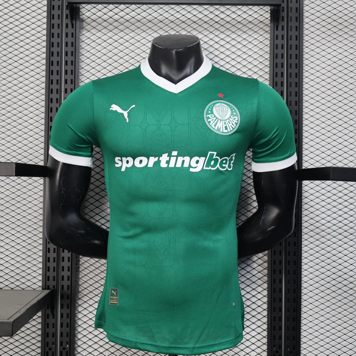 player version palmeiras jersey 25/26 home football kit product image 1