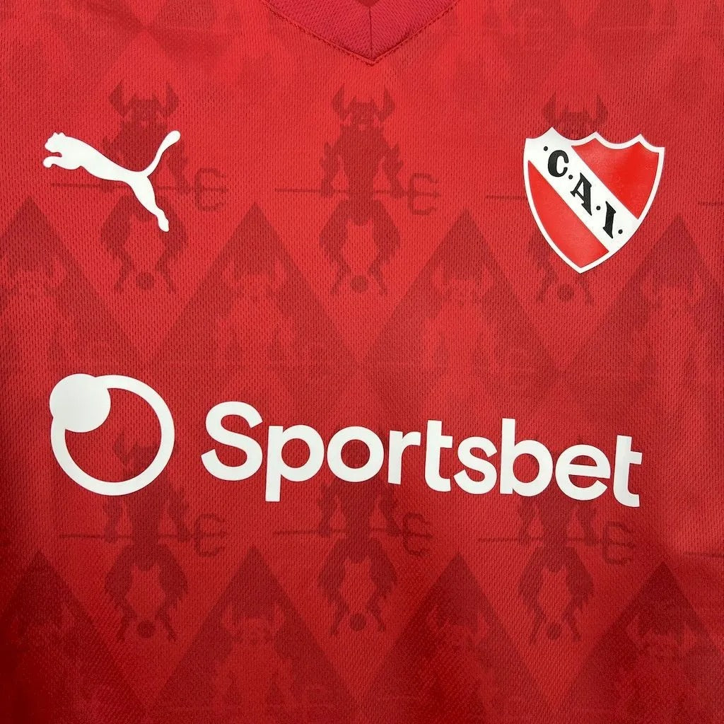 atlético independiente jersey 25/26 home football kit soccer product image 2