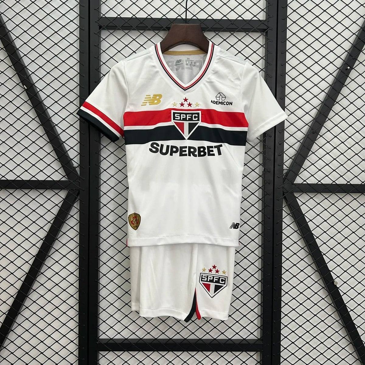 kids sao paulo home jersey 25/26 football kit soccer product image 1