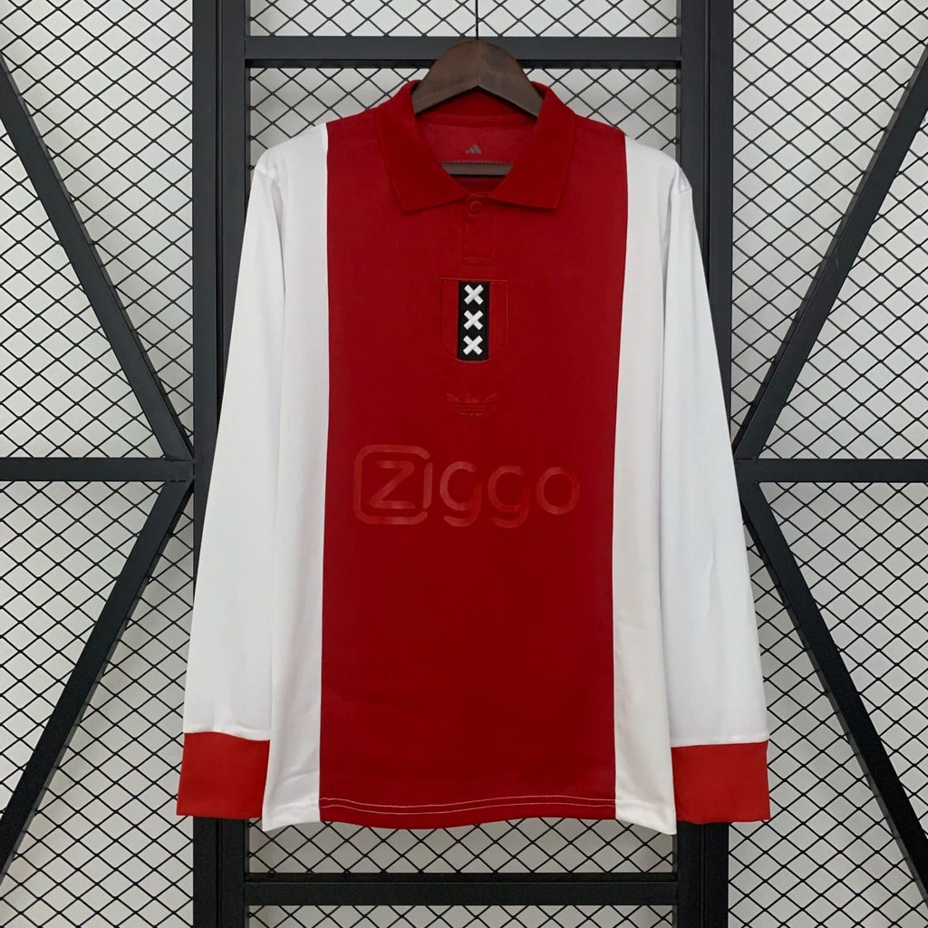 long sleeves ajax commemorative jersey 25/26 football kit product image 1