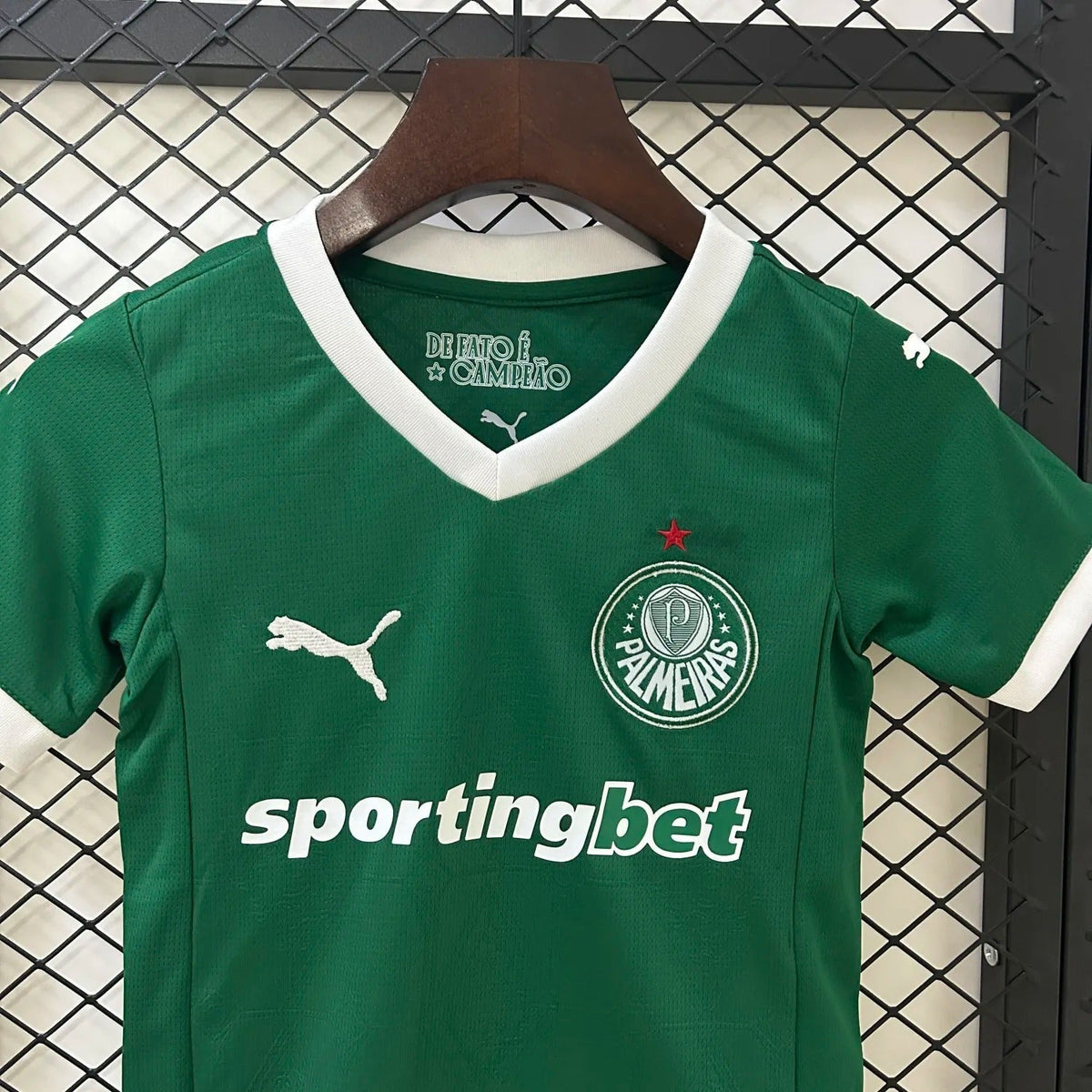 kids palmeiras jersey 25/26 home football kit soccer product image 5