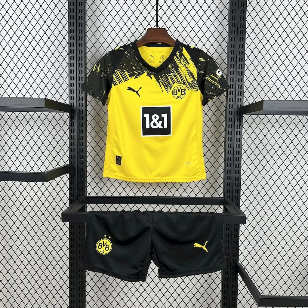 kids dortmund jersey 25/26 football kit soccer product image 1