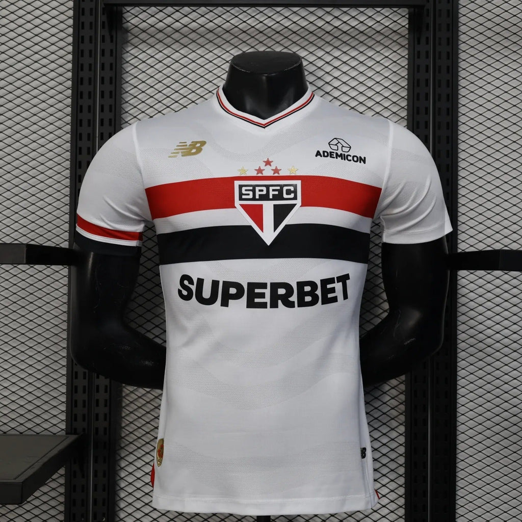 player version sao paulo jersey 25/26 home football kit product image 1