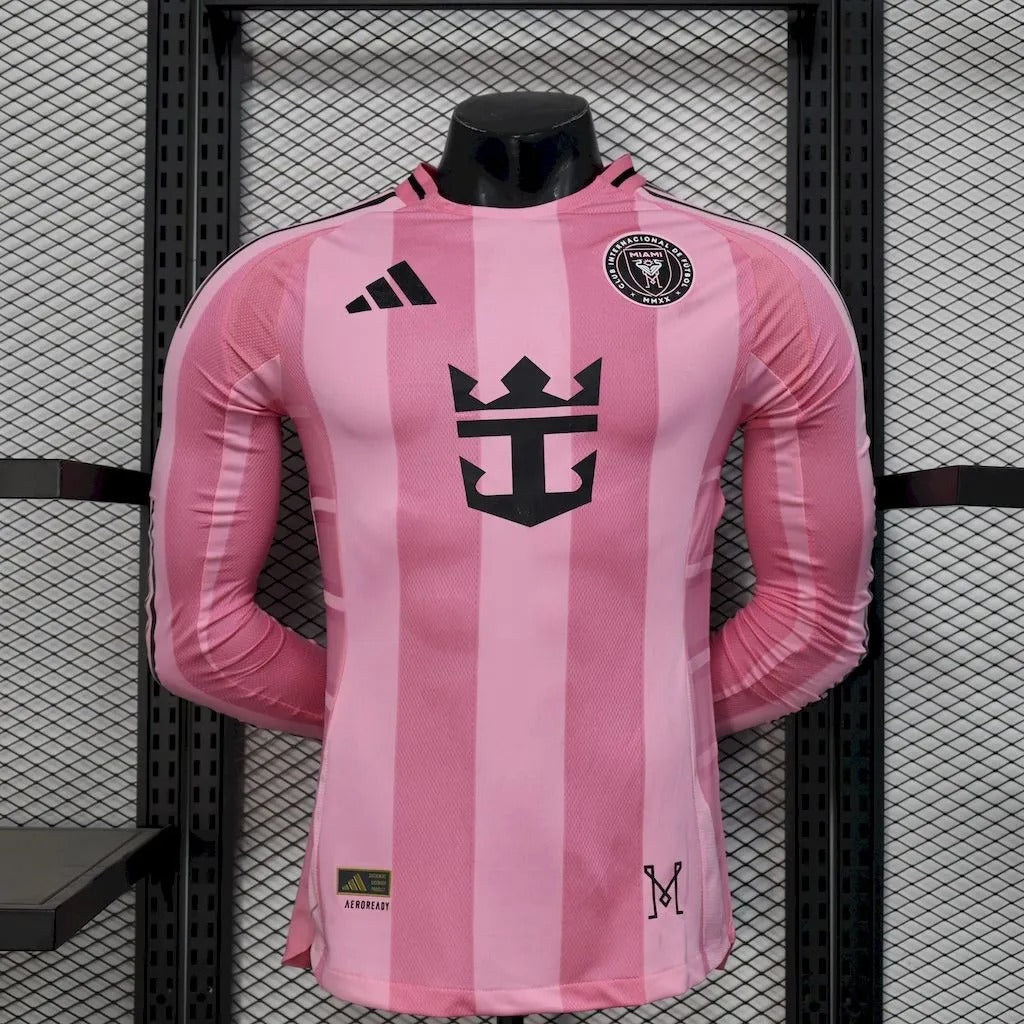 player version inter miami jersey 25/26 home long sleeves product image 1